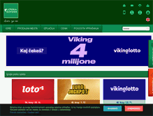 Tablet Screenshot of admin.loterija.si